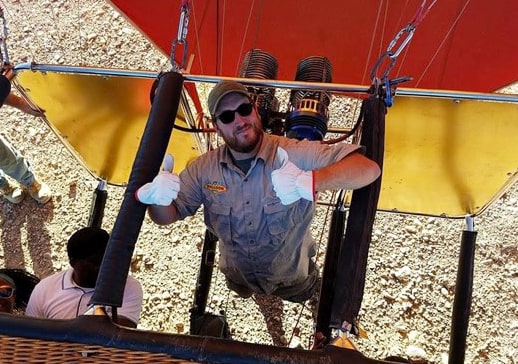 Image of Kilimanjaro Balloon Safari pilot - Captain Casey Donnelly